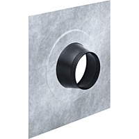 KAISER Těsnící manžeta Vlies-Butyl 230x230x50 mm pro vedení průměr 100-110 mm