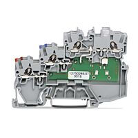 WAGO Svorka 2000-5311/1101-951 3vodičová pro senzor NPN, žlutá LED dioda, šedá