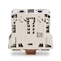 WAGO Svorka 285-950 průchozí 2vodičová 50 mm², vhodná pro aplikaci EX e ll, světle šedá
