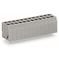 WAGO Svorka 739-108 na desky plošných spojů 2,5 mm² Rozteč 5 mm, šedá
