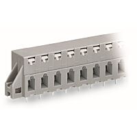 WAGO Svorka 741-325 na desky plošných spojů Tlačítko 2,5 mm², šedá