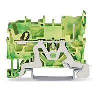 WAGO Svorka 2022-1207/999-953 základní PE – 1 vodič / 1 pin 2,5 mm² Vhodná pro aplikace Ex nA, zelenožlutá