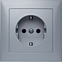 Zásuvka, SCHUKO, 16 A, 250 V ~ s rámečke