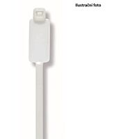 CIMCO Vázací páska bílá se štítkem 190 x 4,8 mm (100 ks)