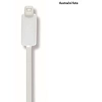 CIMCO Vázací páska bílá se štítkem 270 x 4,8 mm (100 ks)