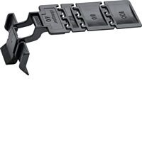 TEHALIT Příchytka BA7CLIP vodičů pro propojovací kanál BA7