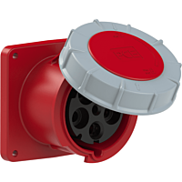 Zásuvka 125A/400V 5-pól. IP67 vest.