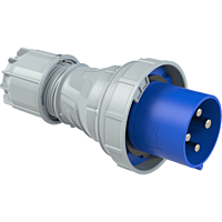 PCE Vidlice 125A/230V 4-pólová IP67