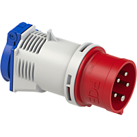 PCE Redukce 16A/400V 5p na zásuvku 230V/16A IP44