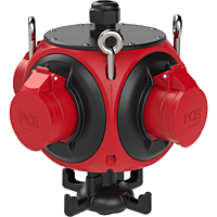 Kombinace PEGASUS 4x230V 16A 5p IP44