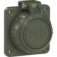 Zásuvka 16A/230V 3-pól. IP68 vest.
