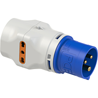 Multi-adapter CEE 16A/230V 3p 2 x Italsk