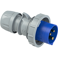 PCE Vidlice 16A/230V 3pólová TURBO TWIST IP67