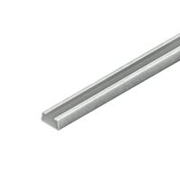 NIEDAX C-profilová lišta s drážkou 11 mm, 25x12x2000 mm, t=1,5 mm, bez děrování, ocel, pásově zinkovaná DIN EN 10346 2920/2 SO