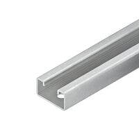 NIEDAX Kotevní lišta, C-profil s drážkou 18 mm, 40x22x2000 mm, t=2,0 mm, bez děrování, ocel, pásově zinkovaná DIN EN 10346 2986/2 SO
