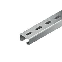 NIEDAX Kotevní lišta, C-profil s drážkou 22 mm, 50x30x3000 mm, t=3,0mm, děrovaná, žárově zinkovaná DIN EN ISO 1461 2994/3 FL