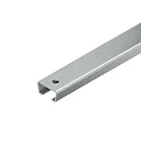 NIEDAX Lišta, C-profil s drážkou 16 mm, 35x18x2000 mm, t=2,0 mm, bez děrování, nerez, 1.4301/AISI 304 2980/2 E3