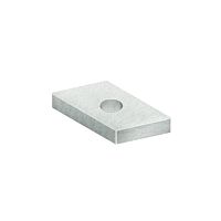 NIEDAX Šikmá posuvná matice bez šroubu s válcovou hlavou, závit M6, výška 4 mm, ocel, galvanicky zinkovaná ISO 4042, modrá pasivace GSM 306
