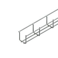 NIEDAX Drátený mini žlab, ve tvaru U, 60x60 mm, d=4,5 mm, nerez, 1.4301/AISI 304 GRS 60.060 E3