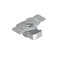 NIEDAX Posuvná fixační matice s ozubením, závit M6, pro dážku 18 mm, ocel, žárový zinek DIN EN ISO 10684 GMZF M6-18 F