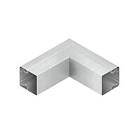 NIEDAX Vnější roh 90° s víkem, 40x60 mm LUAC 40.060