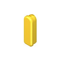 NIEDAX Ochranná krytka, žlutá, 60x20 mm KRSK 60