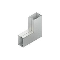 NIEDAX Vertikální roh 90° s víkem, 100x100 mm LUWC 100.100