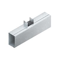 NIEDAX T-kus s víkem, 60x200 mm, šířka odbočky 200 mm LUT 60.200.200 E3