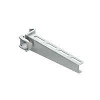 NIEDAX Výložník, 95x410 mm, 2,5 kN, s namontovanou svorkou KTT 400