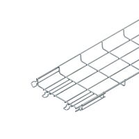 NIEDAX Drátěný žlab, U-forma s integrovanýma spojkama, 30x100x3000 mm, CITO, nerez 1.4301 MTC 30.100 E3
