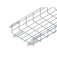 NIEDAX Drátěný žlab, U-forma s integrovanýma spojkama, 105x300x3000 mm, CITO, galvanicky zinkováno DIN EN ISO 4042 MTC 105.300 V
