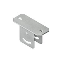 NIEDAX Základová deska pro profil U 50x50mm, vertikální, nastavitelná KUGV 5050