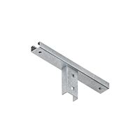NIEDAX Upínací základová deska pro profil U 45x30mm, paralelní k nosnému profilu KUDP 4530 F