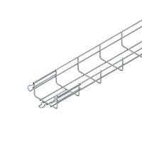 NIEDAX Drátěný žlab, U-forma s integrovanýma spojkama, 54x100x3000 mm, CITO, žárový zinek DIN EN ISO 1461 MTC 54.100 F