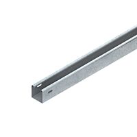 NIEDAX Kabelový žlab, 50x75x3000 mm, t=0,9 mm, bez děrování RLU 50.075