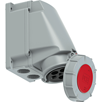 PCE Zásuvka 63A/400V 5-pólová POWER TWIST IP67