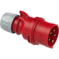 PCE Vidlice 32A/400V 5-pólová IP44
