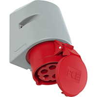 PCE Zásuvka 16A/400V 5-pólová TURBO TWIST IP44
