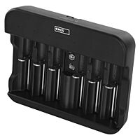 EMOS Nabíječka baterií EMOS BCN-60U, USB, 1-6x AAA, AA, C, D, 9V