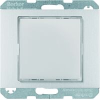 Signalizační LED, RGB, Berker K.5, alu m