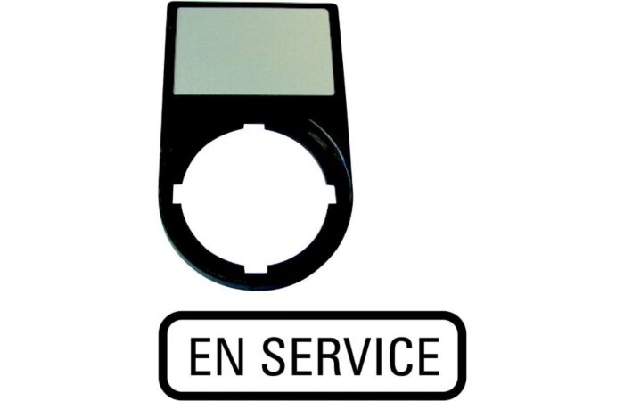 M22S-ST-F7 Nosič štítků, komplet