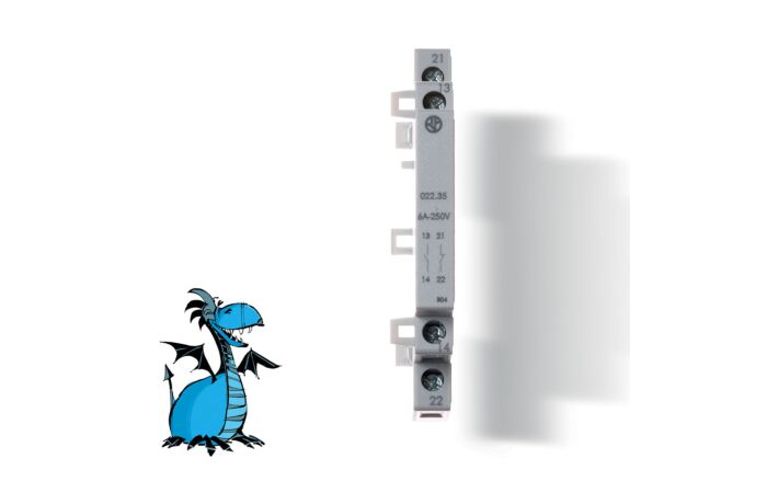 FINDER Pomocné kontakty 022.35, 1Z+1R/6A