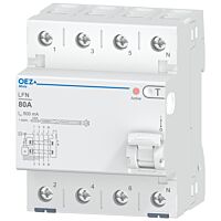 OEZ Proudový chránič,LFN-80-4-500B-S
