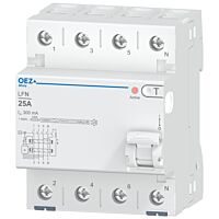 OEZ Proudový chránič,LFN-25-4-300BP-K