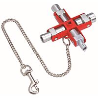 KNIPEX 00 11 06 Klíč na rozvodné skříně univerzální