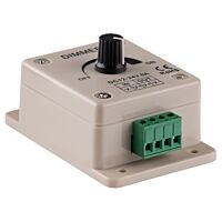 MCLED Stmívač pro LED, 12/24V, 8A otočný IP20