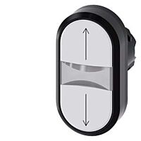 SIEMENS Hlavice ovl. 3SU1000-3AB66-0AN0 dvojitá