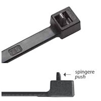 SAPISELCO Pásek vázací 250x3,5 otevíratelný, bílá (100ks)