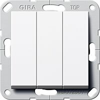 Tlačítko GIRA 284403 troj.