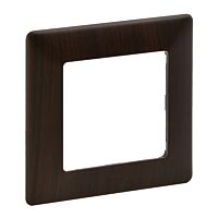 LEGRAND Rámeček VALENA LIFE 754171 1P dřevo tmavé